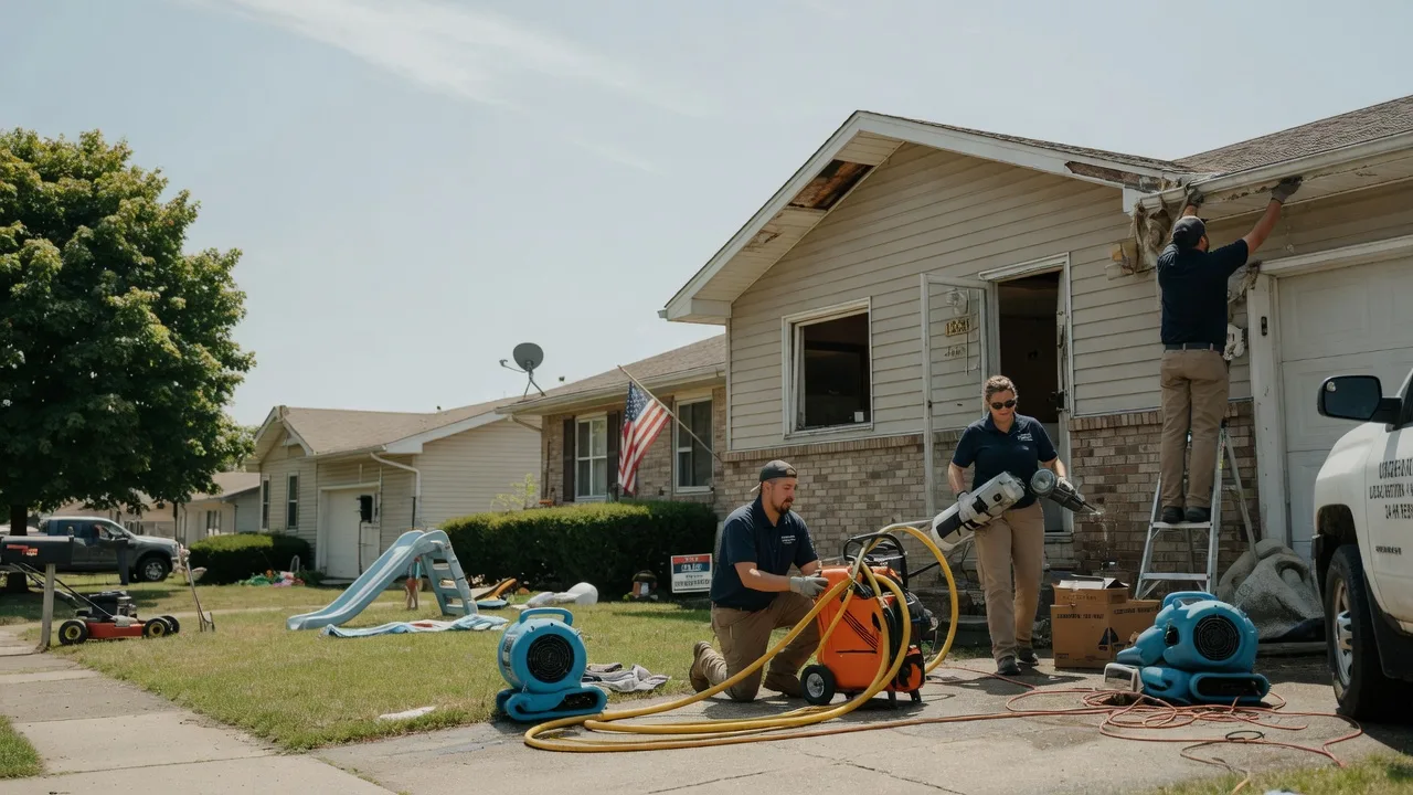 Water Damage Restoration in Manteno, IL near me